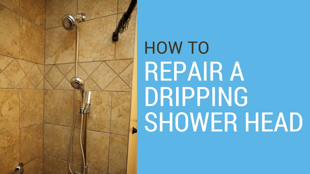 how to fix a cracked shower head